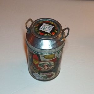 Tabasco Sauce Advertising Metal Tin Can